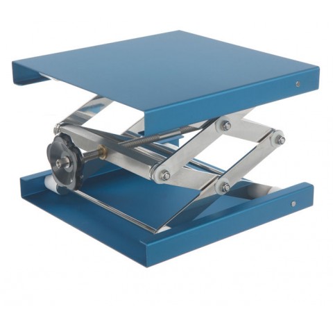 Lab Jack for laboratory dimensions LxWx mini H / maxi H :400 x 400 x 90 / 470 mm , 15Kg maxi dynamic