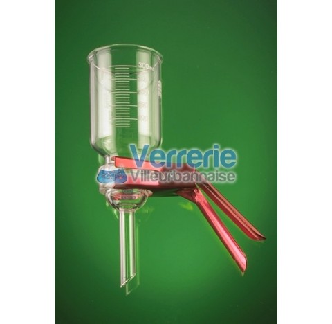 Vacuum Buchner with sintered disc por 1 diam 47 mm borosilicate 3.3
