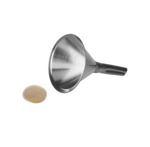 Metal filter for funnel diameter 105 mm ,copper/plastic ,