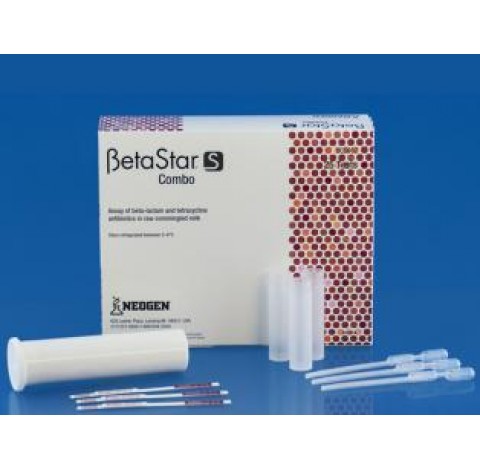 Beta Star S Combo antibiotic detection test (25 tests) (detection de á-lactame + Tetracycline dans u