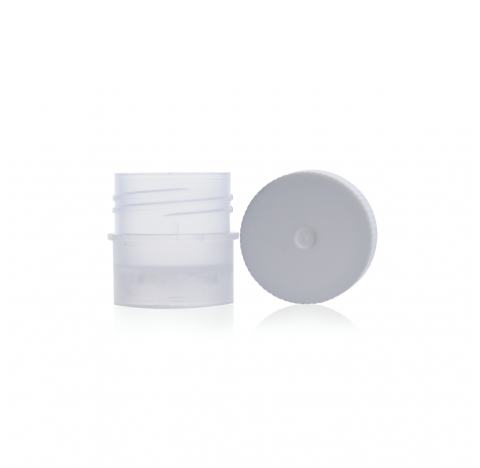 Fiole pour tissu sterile CryoELITE en polypropylene avec bouchon blanc, contenance 5 ml (Boite de 25