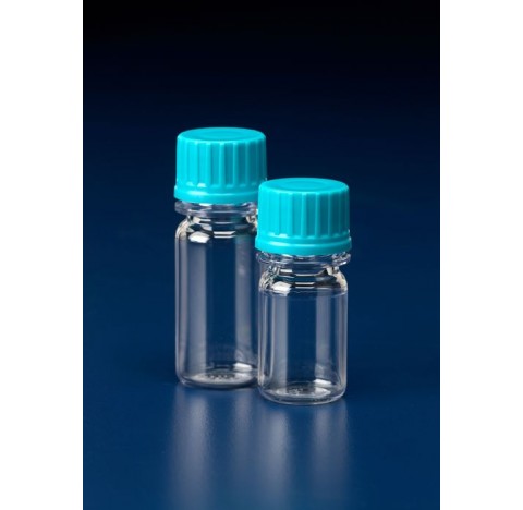 Vial rond, en Polycarbonate clair,10 ml