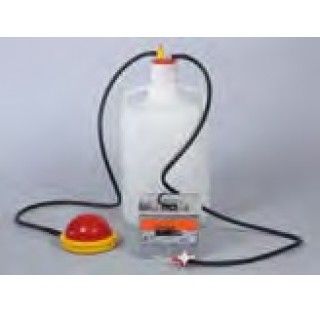 OTAL battery foot pump, PP/PVC, tube  12 mm