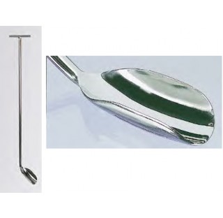 PharmaSpoon, V4A, length 650 mm, hand polished