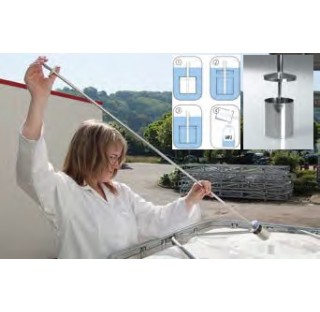 Sampler Liquid CupSampler, V4A, 100 ml,100 cm