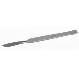Scalpel with handle length 150 mm ,stainless steel with wooden handle ,