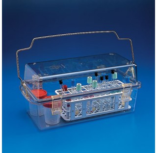 Safety box in polycarbonate dimensions 330x175x180 mm autoclavable