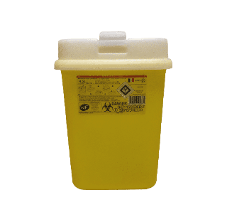 Le collecteur pour dechets medicaux perforants, STILECO POCKET de 4,5 litre, est con‡u pour la colle