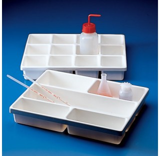 Input tray, PVC 5 cavitys dimensions of compartments 100 x 185 mm(x4) 100x385 mm (1) dimensions : 30