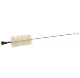 Brush for flasks length 550 mm , grip length 360 mm , length brush 190 mm brush diameter 80 mm ,iron
