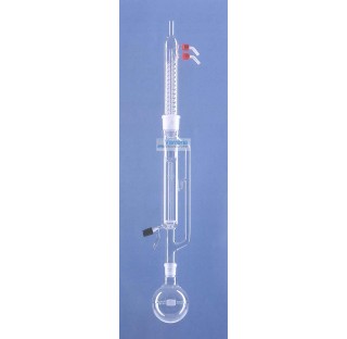 Soxhlet Twisselmann 100 ml  for specific light solvents compound: a ballon 250 ml 29/32 , a extracto