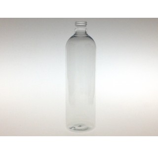 Flacon 500 ml PET cristal bague 24/415, tall boston round