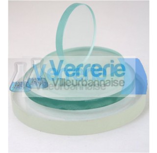 hublot verre borosilicate diametre 10mm +/-0,2mm epaisseur 6,5mm +/-0,2mm, tres bonne resistance the