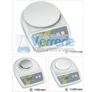 School balance 0,1 g , 1200 g plate dimensions : 150 mm