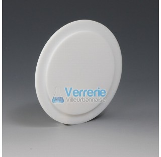 PTFE lid with centering shoulder suitable for A136-03 temperature resistance: -200 to 250 degree
