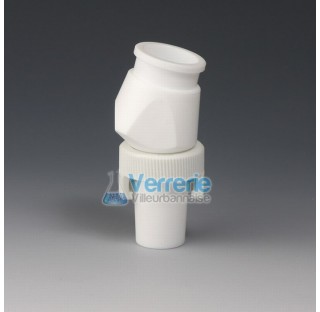 Link, PTFE cone 29/32 and socket 29/32 angle 15 degree for vertical positioning of the liebig conden