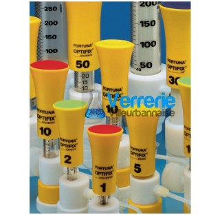 Dispensers FORTUNA OPTIFIX BASIC,2ml,PTFE-encased dosing piston