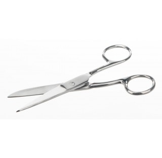 Laboratory scissor total length 100 mm , length 30 mm ,stainless steel ,