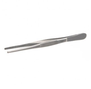 Forceps, blunt length 200 mm ridges at the top ,Stainless steel E-poli ,