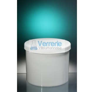 Pot 1070ml PP wh height 106 diameter 120et screw cap whand seal na