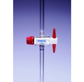 Robinet cle PTFE, voir droite 1,5mm
