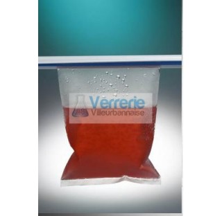 Blender bag without filter 400mlPE naturel height 300 width 180, 5 boxes x 20 bags of 25, ionised