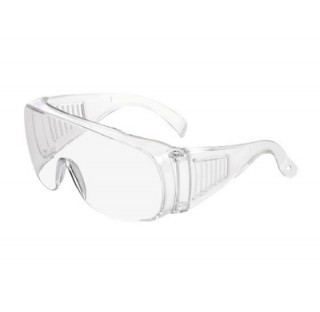 Surlunettes de securite 520 superimposable sterilizable,Lunettes pour visiteurs ou a usage unique