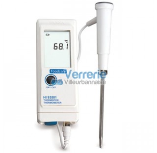 Thermometre electronique standard - 40 degree a +150 degree fonctionne sur piles 3x1,5V fournit with