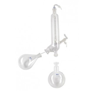 Set of glassware vertical coated RV 10.10 IKA