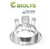 Couvercle de réacteur dn60 gl25 central 3x gl14 inclinés verre borosilicate 3.3 Schott 