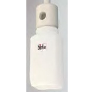 Wide-necked reagent bottle, HDPE, 500 ml, w/ cap