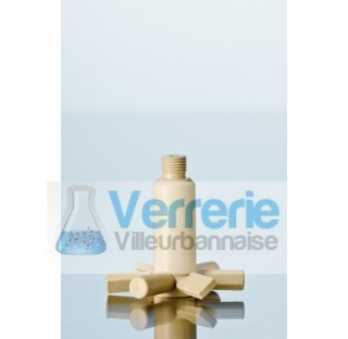 Magnetic stirrer, blade shaped, for GLS 80 reactor stirrer packing of 1