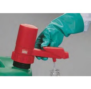 Pump-it canister pump, PP/FKM, pump cap. 8 l/min