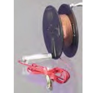 Manually-operated reel EX w/ grounding cable