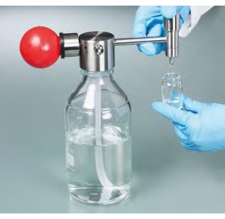 Mini solvent pump, 1,8 l/min, connection GL45