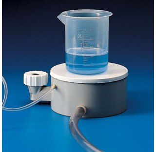 Magnetic stirrer ,air or hydraulic pressure, diameter 128,5 mm height 61,3 mm , working by water pre