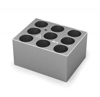 Single block 21 mm vials 21.7 mm DB 5.5 IKA