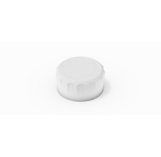 Capuchon a vis, GL 45, en PP, ergonomique, Blanc, USP Class VI DURAN YOUTILITY