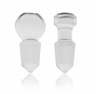 Bouchon Robotic en verre pour flacons DBO (Boite de 12). WHEATON BOD les bouchons en verre s'adapten