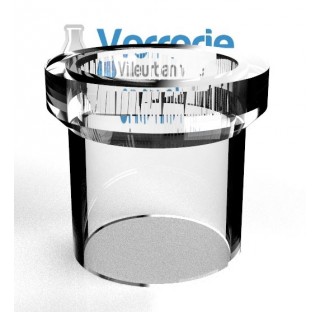Bouchon plat PZ DN200 long en mm :100