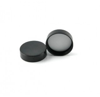 Capsule  33/400 en bakelite noire et joint en polyethylene