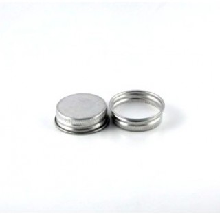 Capsule pharmacie 30 en aluminium et joint Saran bague PHIE30