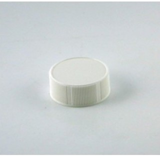 Capsule pharmacie 30 en polypropylene blanc et joint triseal bague PHIE30