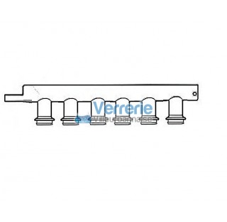 Collecteur de fumee 4 postes pour tube a mineraliser Type Buchi ou autre