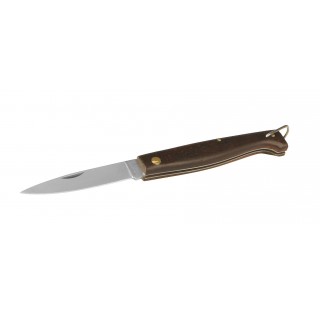 Jack Knife with wooden handle total length 100 mm ,blade length 83 mm ,Stainless steel ,