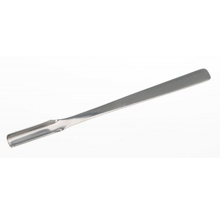 Laboratory spoon total length 170 mm spoon dimensions 40x10 diameter 1 mm ,stainless steel ,