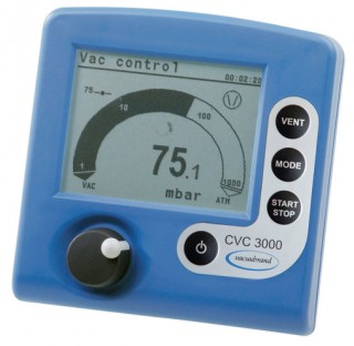 Ensemble Regulateur de vide controleur CVC 3000 avec vanne d'arret electromagnetique VV-B 6C, VACUU 