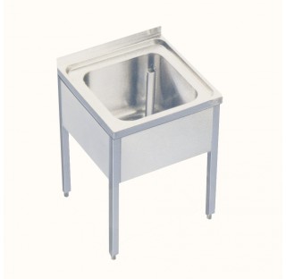 Sink table dimensions LxWxH : 400x400x200 mm with drain 1 1/2 ,stainless steel