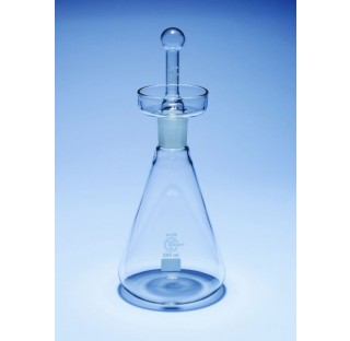 Fiole conique a iode 250ml CN24/29, sans bouchon
