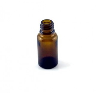 Flacons compte goutte 15 ml verre jaune STO DIN18 sodocalcique jaune